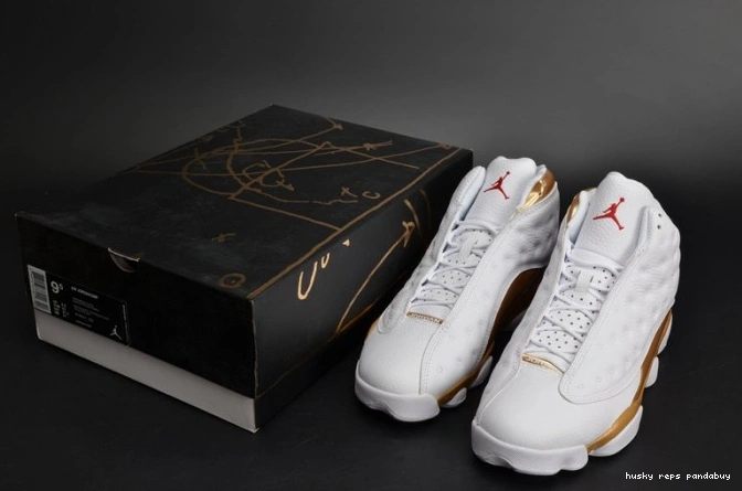 Rep Husky RETRO 13 AIR white mens 414571-135 JORDAN 